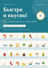Быстро и вкусно! Легкие кулинарные рецепты до 15 минут с КБЖУ