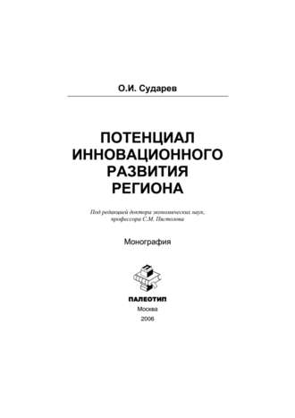 Потенциал инновационного развития региона