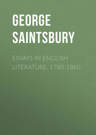 Essays in English Literature, 1780-1860