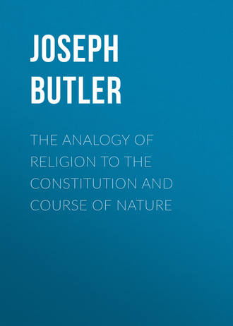 The Analogy of Religion to the Constitution and Course of Nature