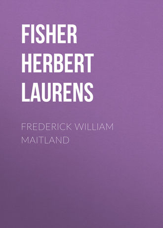 Frederick William Maitland