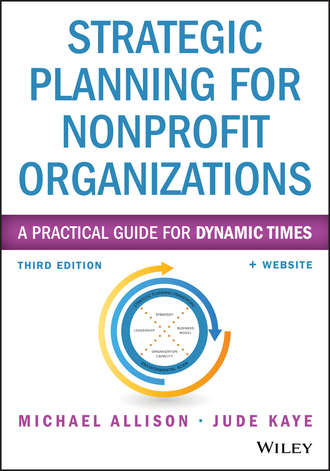 Strategic Planning for Nonprofit Organizations. A Practical Guide for Dynamic Times