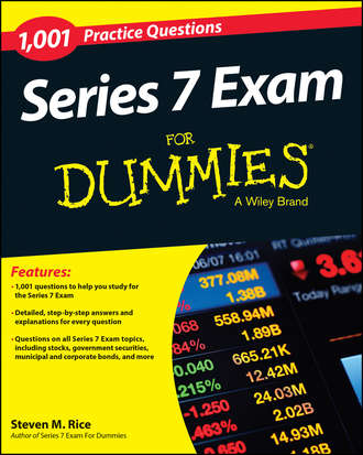 1,001 Series 7 Exam Practice Questions For Dummies