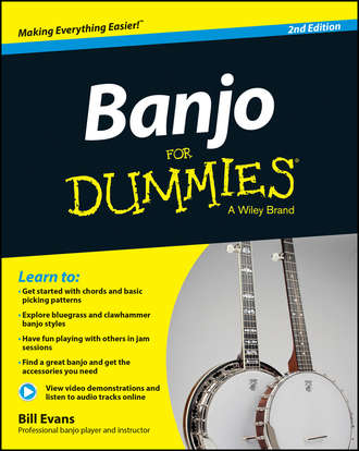 Banjo For Dummies. Book + Online Video and Audio Instruction