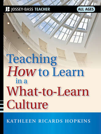 Teaching How to Learn in a What-to-Learn Culture