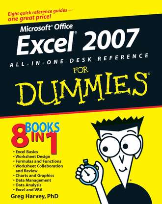 Excel 2007 All-In-One Desk Reference For Dummies