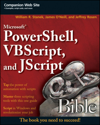 Microsoft PowerShell, VBScript and JScript Bible