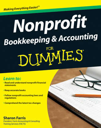 Nonprofit Bookkeeping and Accounting For Dummies