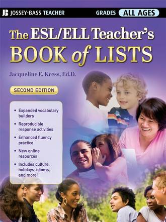 The ESL/ELL Teacher's Book of Lists