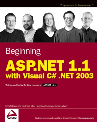 Beginning ASP.NET 1.1 with Visual C# .NET 2003