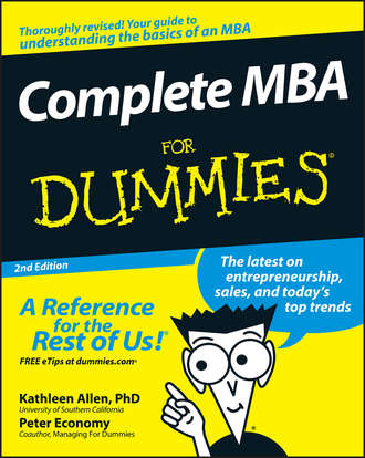 Complete MBA For Dummies