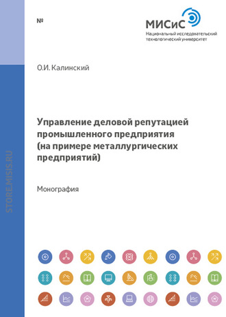 Управление деловой репутацией промышленного предприятия. На примере металлургических предприятий