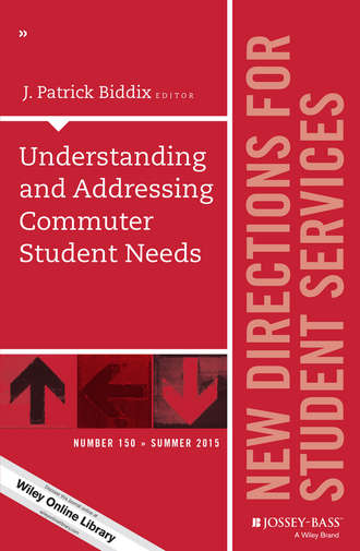 Understanding and Addressing Commuter Student Needs. New Directions for Student Services, Number 150