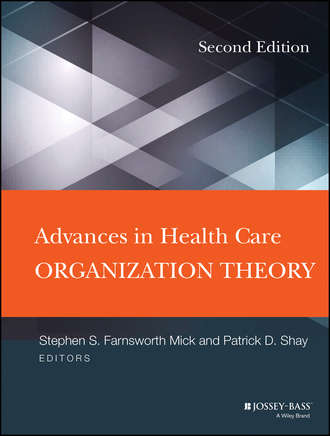 Advances in Health Care Organization Theory