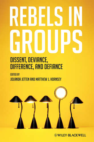 Rebels in Groups. Dissent, Deviance, Difference, and Defiance