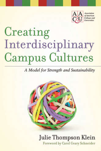 Creating Interdisciplinary Campus Cultures. A Model for Strength and Sustainability