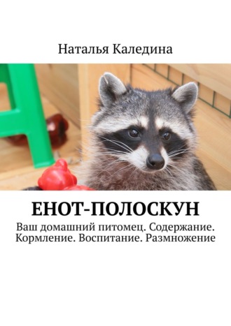 Енот-полоскун. Ваш домашний питомец. Содержание. Кормление. Воспитание. Размножение