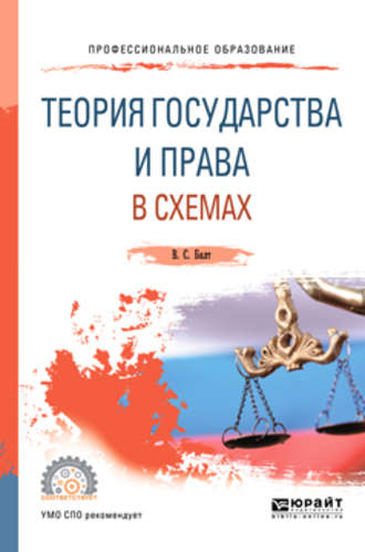 Теория государства и права в схемах. Учебное пособие для СПО