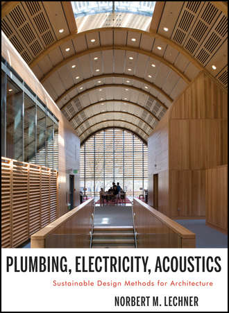 Plumbing, Electricity, Acoustics. Sustainable Design Methods for Architecture