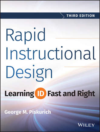 Rapid Instructional Design. Learning ID Fast and Right