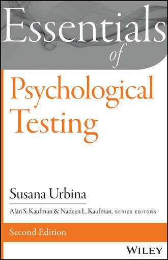 Essentials of Psychological Testing