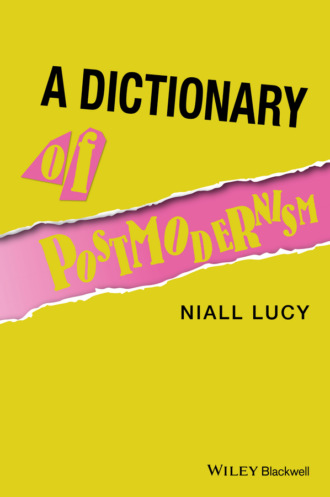 A Dictionary of Postmodernism