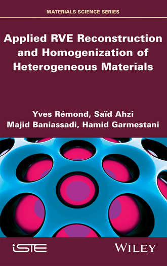 Applied RVE Reconstruction and Homogenization of Heterogeneous Materials