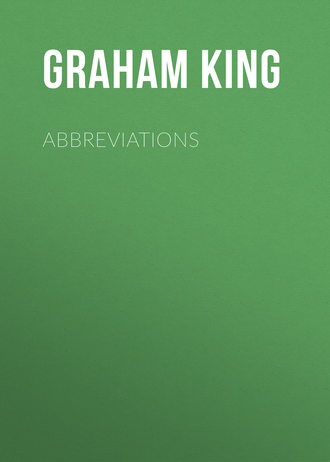 Abbreviations