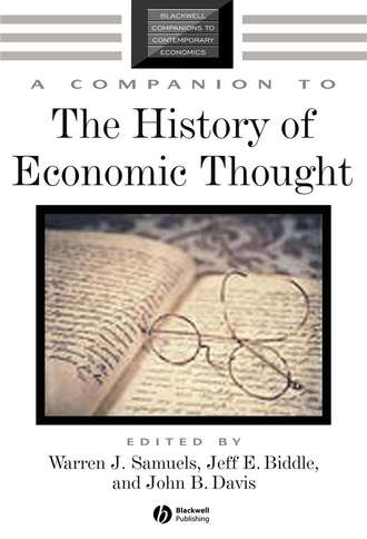 A Companion to the History of Economic Thought