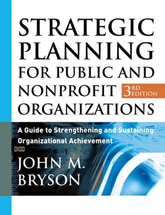 Strategic Planning for Public and Nonprofit Organizations