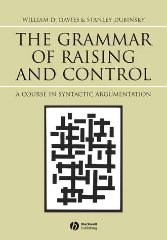 The Grammar of Raising and Control