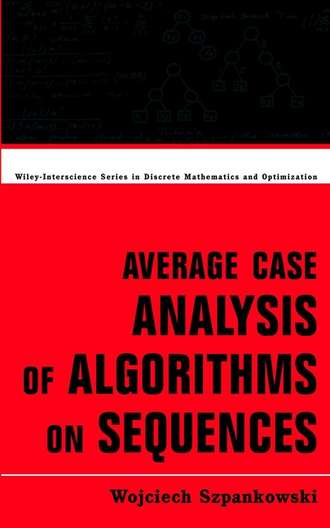 Average Case Analysis of Algorithms on Sequences