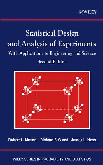 Statistical Design and Analysis of Experiments