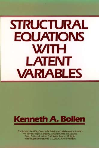 Structural Equations with Latent Variables