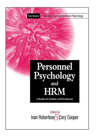 Personnel Psychology and Human Resources Management