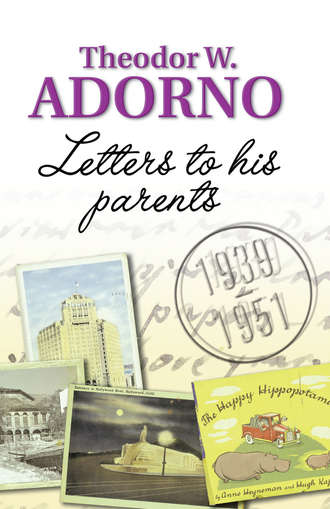 Letters to his Parents