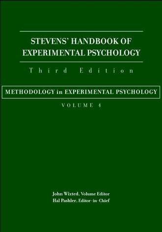 Stevens' Handbook of Experimental Psychology, Methodology in Experimental Psychology