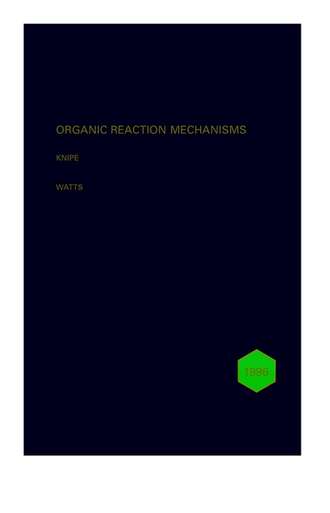 Organic Reaction Mechanisms 1996