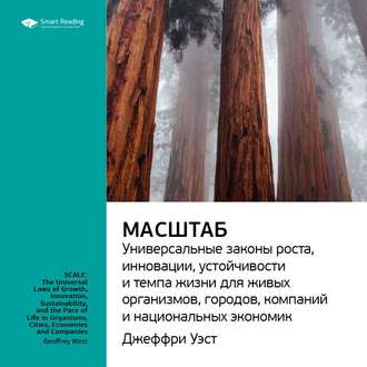 Ключевые идеи книги: Масштаб: универсальные законы роста, инновации, устойчивости и темпа жизни для живых организмов, городов, компаний и национальных экономик. Джеффри Уэст