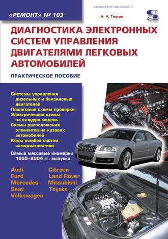 Диагностика электронных систем управления двигателями легковых автомобилей