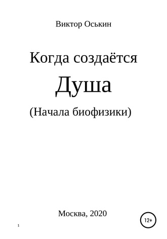 Когда создаётся душа. Начала биофизики