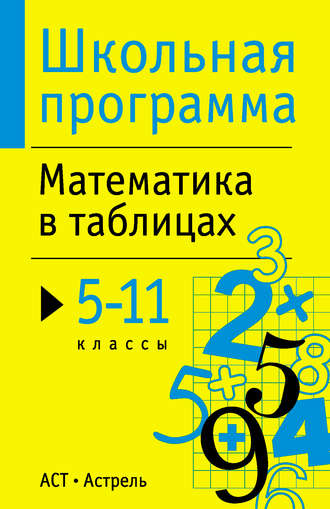 Математика в таблицах. 5-11 классы