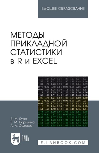 Методы прикладной статистики в R и Excel. Учебное пособие для вузов