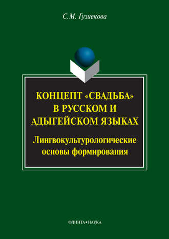 Концепт «свадьба» в русском и адыгейском языках. Лингвокультурологические основы формирования