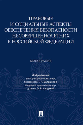 Правовые и социальные аспекты обеспечения безопасности несовершеннолетних в Российской Федерации