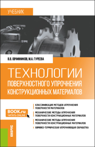 Технологии поверхностного упрочнения конструкционных материалов. (Бакалавриат). Учебник.