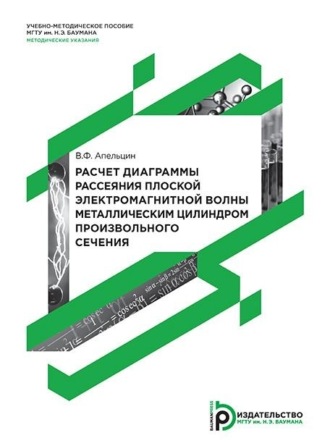 Расчет диаграммы рассеяния плоской электромагнитной волны металлическим цилиндром произвольного сечения