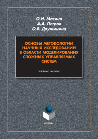 Основы методологии научных исследований в области моделирования сложных управляемых систем