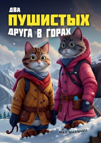 Два пушистых друга в горах