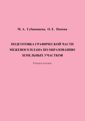 Подготовка графической части межевого плана по образованию земельных участков